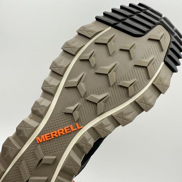 Merrell Mens Wildwood Mid LTR Hiking Boots US 11.5 M Black Waterproof EUC - Picture 12 of 12